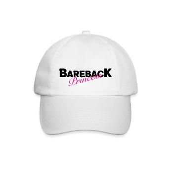 Bareback Princess - Baseballkappe - Weiß/Weiß - Vorne