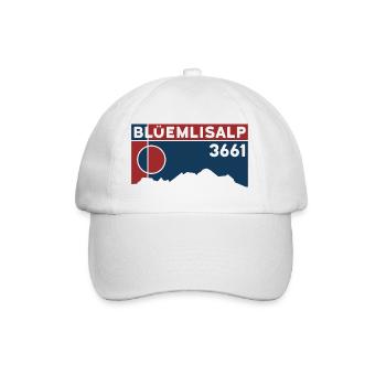 Blüemlisalphorn Blüemlisalp Skitour Bergtour Tour - Baseballkappe - Weiß/Weiß - Vorne