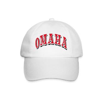 Omaha - Baseballkappe - Weiß/Weiß - Vorne