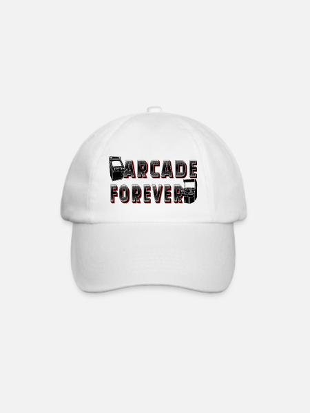 ARCADE FOREVER - Baseballkappe - Weiß/Weiß