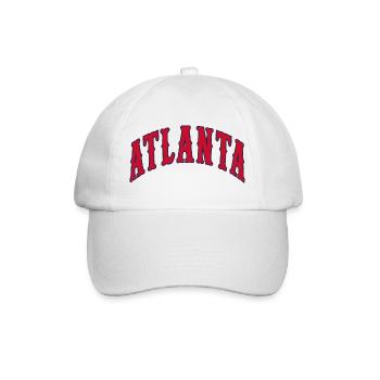 Atlanta - Baseballkappe - Weiß/Weiß - Vorne