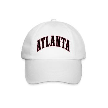 Atlanta - Baseballkappe - Weiß/Weiß - Vorne