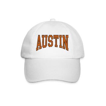 Austin - Baseballkappe - Weiß/Weiß - Vorne