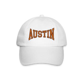 Austin - Baseballkappe - Weiß/Weiß - Vorne