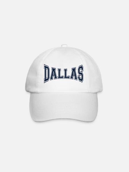 Dallas - Baseballkappe - Weiß/Weiß