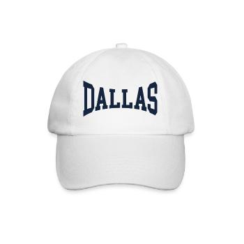 Dallas - Baseballkappe - Weiß/Weiß - Vorne