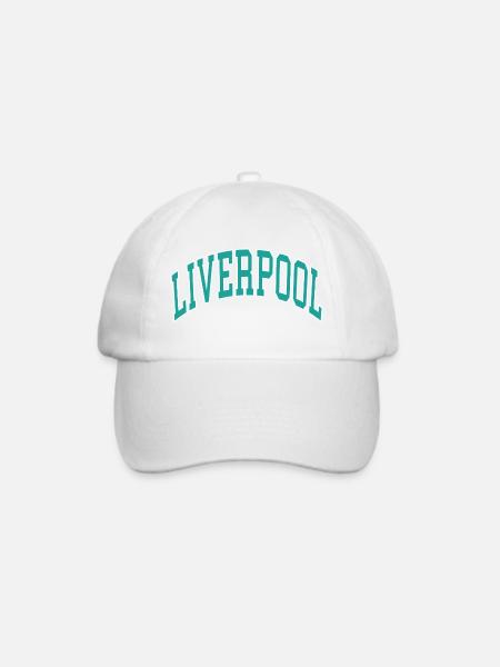 Liverpool - Baseballkappe - Weiß/Weiß