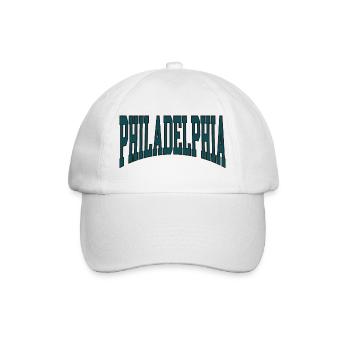 Philadelphia - Baseballkappe - Weiß/Weiß - Vorne