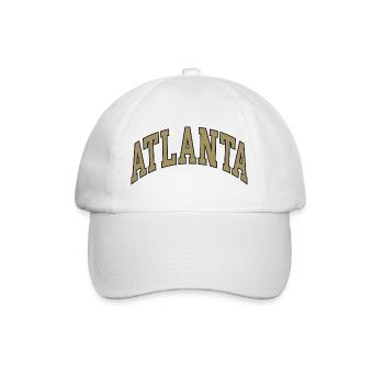 Atlanta - Baseballkappe - Weiß/Weiß - Vorne