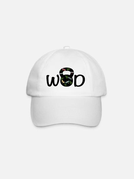 Wod Libelle! - Baseballkappe - Weiß/Weiß