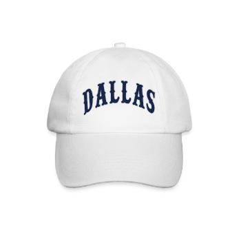 Dallas - Baseballkappe - Weiß/Weiß - Vorne