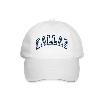 Dallas - Baseballkappe - Weiß/Weiß - Vorne