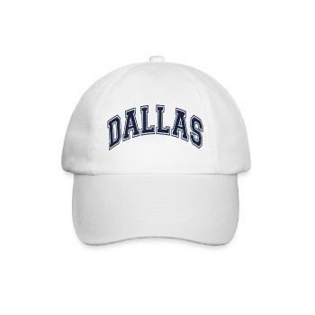 Dallas - Baseballkappe - Weiß/Weiß - Vorne