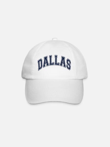Dallas - Baseballkappe - Weiß/Weiß