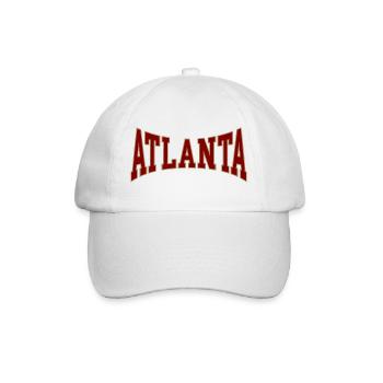 Atlanta - Baseballkappe - Weiß/Weiß - Vorne
