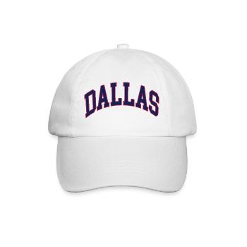 Dallas - Baseballkappe - Weiß/Weiß - Vorne