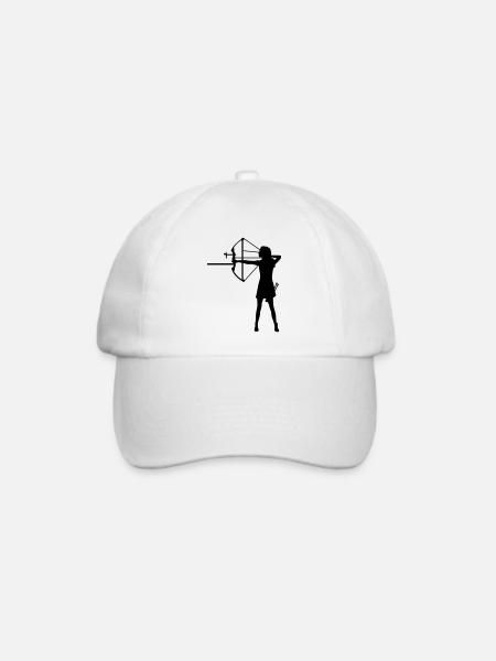 singleladycompound - Baseballkappe - Weiß/Weiß