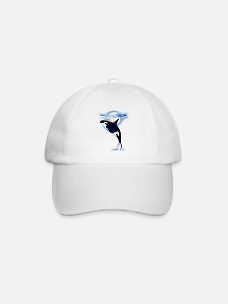 MOONSHINE ORCA - Baseballkappe - Weiß/Weiß