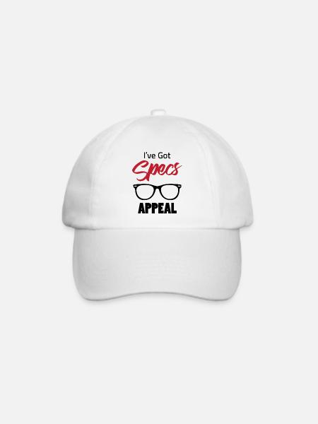Optiker: I´ve got SpecsAppeal - Baseballkappe - Weiß/Weiß