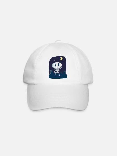 hallowee n721 - Baseballkappe - Weiß/Weiß