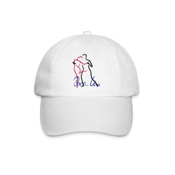 Tango-1 - Baseballkappe - Weiß/Weiß - Vorne