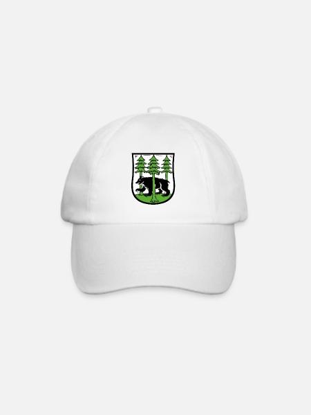 Rastenburg - Baseballkappe - Weiß/Weiß