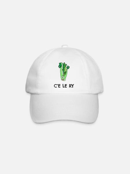 SELLERIE C'EST LA VIE - Baseballkappe - Weiß/Weiß