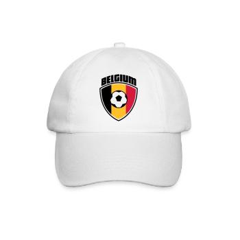 Belgien - Baseballkappe - Weiß/Weiß - Vorne