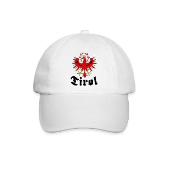 Tirol - Baseballkappe - Weiß/Weiß - Vorne