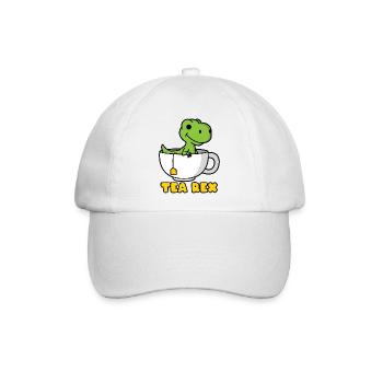 TEA REX - Baseballkappe - Weiß/Weiß - Vorne