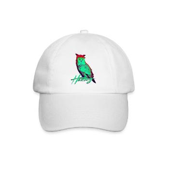 Hedwig Owl - Baseballkappe - Weiß/Weiß - Vorne