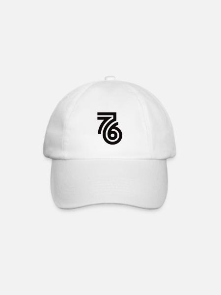 76 - Baseballkappe - Weiß/Weiß