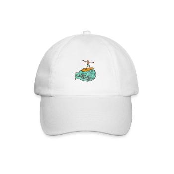 High Tides - Baseballkappe - Weiß/Weiß - Vorne
