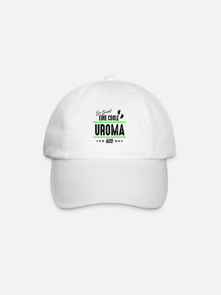 Uroma - Baseballkappe - Weiß/Weiß