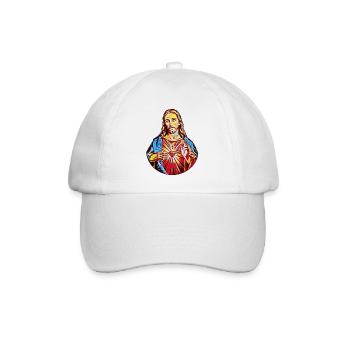Jesus Christ Jesus Christus Wirbel über Wasser - Baseballkappe - Weiß/Weiß - Vorne