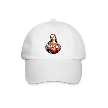 Dein Jesus Christus * Jesus Christ Superstar - Baseballkappe - Weiß/Weiß - Vorne