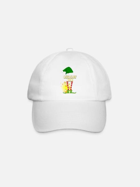 Elf Elf Elf, Lustige Weihnachten lustige Weihnachten - Baseballkappe - Weiß/Weiß