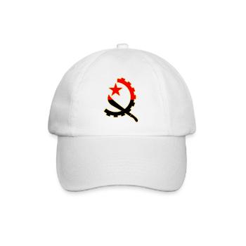 Angola - Baseballkappe - Weiß/Weiß - Vorne