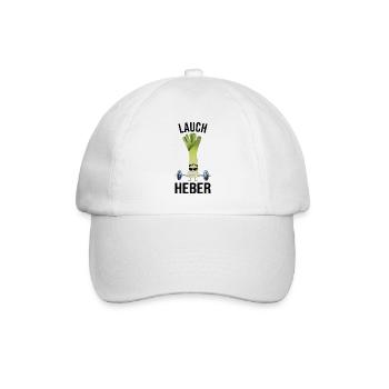 Lauch Heber - Baseballkappe - Weiß/Weiß - Vorne