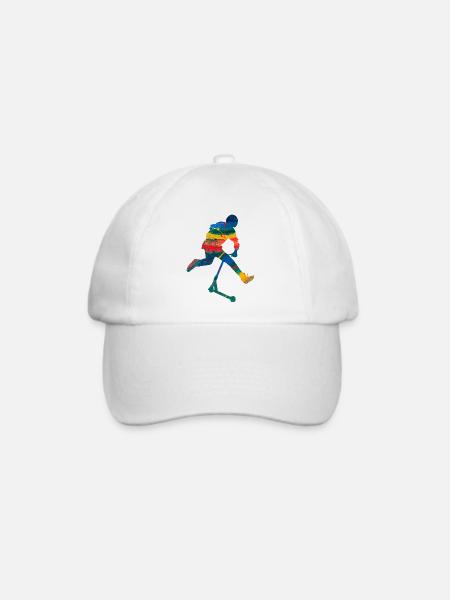 Freestyle-Roller - Baseballkappe - Weiß/Weiß