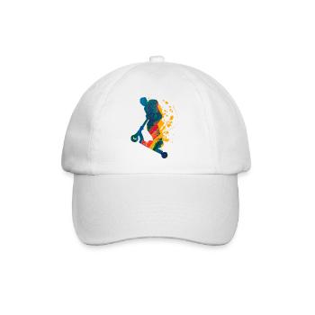 Roller - Baseballkappe - Weiß/Weiß - Vorne