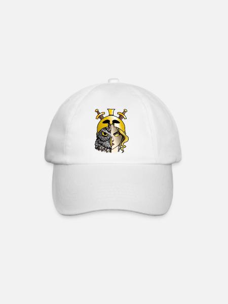 Athena - Baseballkappe - Weiß/Weiß
