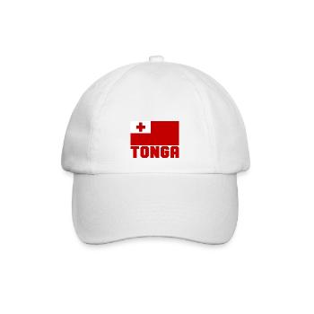 Tonga - Baseballkappe - Weiß/Weiß - Vorne