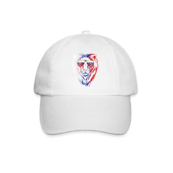 Slowakei - Baseballkappe - Weiß/Weiß - Vorne