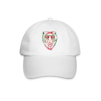 Suriname - Baseballkappe - Weiß/Weiß - Vorne