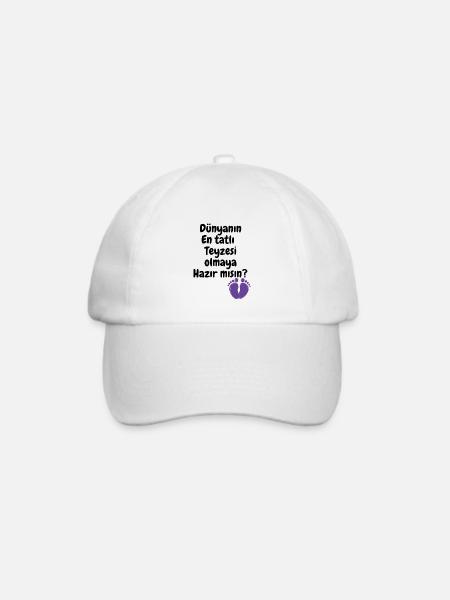Teyze Oluyorsun - Baseballkappe - Weiß/Weiß