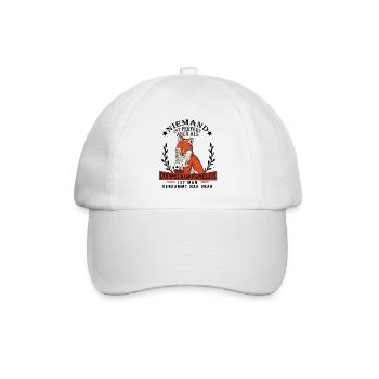 Doppelkopf - Baseballkappe - Weiß/Weiß - Vorne