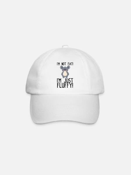 Koala Sport Lustiger Spruch - Baseballkappe - Weiß/Weiß