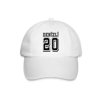 Denizli 20 - Baseballkappe - Weiß/Weiß - Vorne