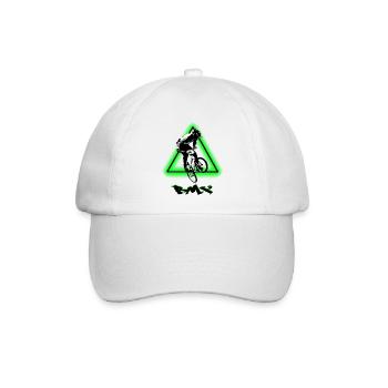 BMX Bike - Baseballkappe - Weiß/Weiß - Vorne